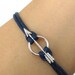 Arrow Bracelet            The ancient silver arrows December rope bracelet