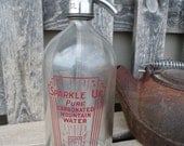 Vintage 1930's era Carbonated Water Bottle from Portland Bottling Company in Oregon