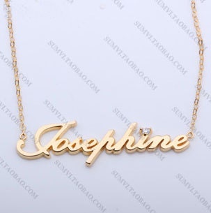 Name Necklace,Personalized diamond-encrusted Necklace,Unique Necklace,Custom Name Necklace,925 Sterling Silver - Custom Made Any Name