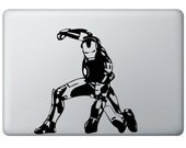 Iron Man -- Mac Decal Mac Sticker Macbook Decals Macbook Stickers  Vinyl Decal for Apple Laptop Macbook Pro / Macbook Air / iPad