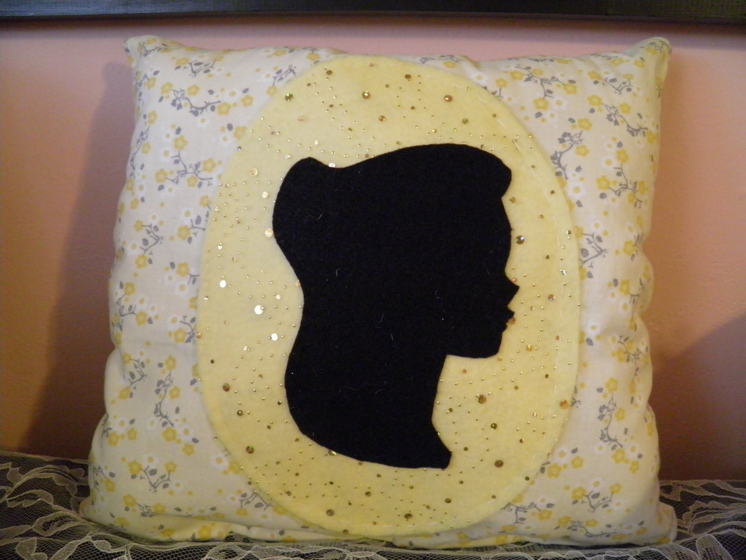 Disney Silhouette Pillow