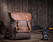 Leather bag, handmade Canvas leather bag, Shoulder Bag, messenger bag, ipad bag,Computer bag,street attractive package