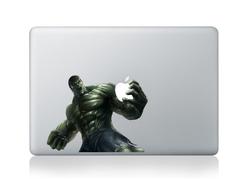Hulk (2) - Macbook Decal Macbook Stickers Mac Decals Apple Decal for Macbook Pro Air / iPad / iPhone