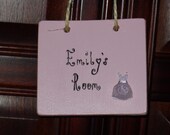 Lovely wooden  handmade, hand painted personalized door signs and artwork, photo and masterpiece holders. Customized to your requirements