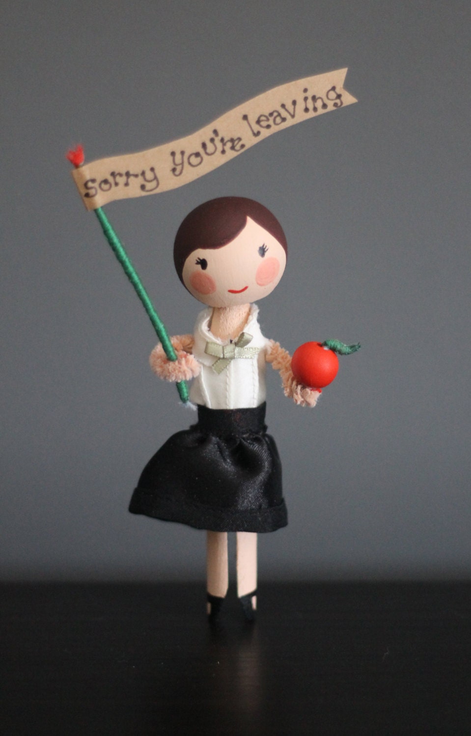 Special Order: Teacher Peg Doll