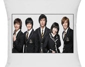 Korean Boys Before Flowers  - Jan Di - F4 -  Shin Hwa -  Goo Joon Pyo - Pillow / Cushion Cover 12 x 12 handmade