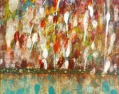 Original Abstract Acrylic Painting 16x16