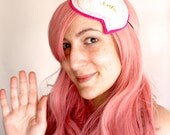 Large Hello Talk Bubble/Speech Bubble Fascinator Headband
