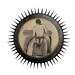 Bad Posture - Mixed Media Art Plaque - Original Sushipot Prickly Plaque
