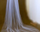 Nalia II a Swarovski Crystal Rhinestone 108 Inch Long Cathedral Length Veil