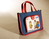 Vintage Its Fun To Paint Bear Purse