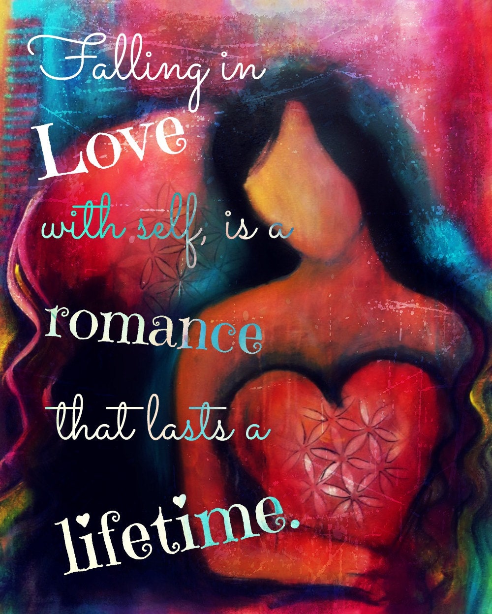 Falling in Love - 11 x 14 Canvas Print