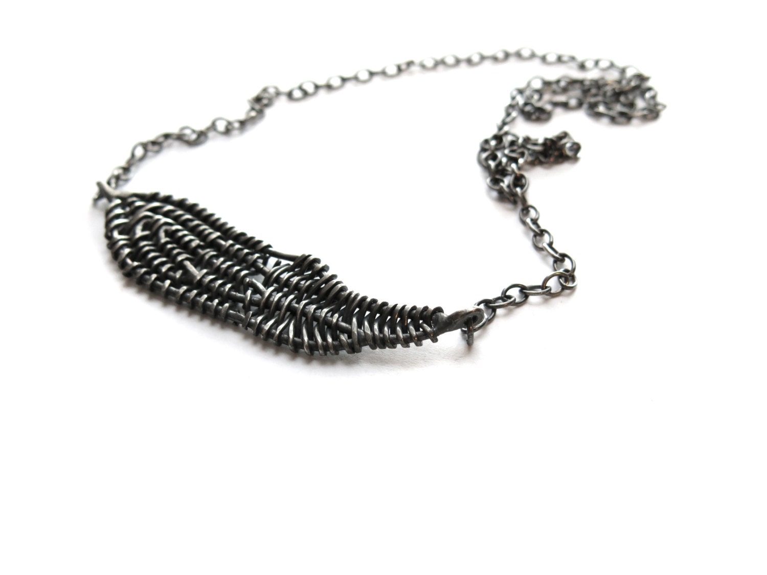 woven: vein necklace two