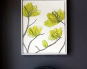 Neon Yellow Wall Art