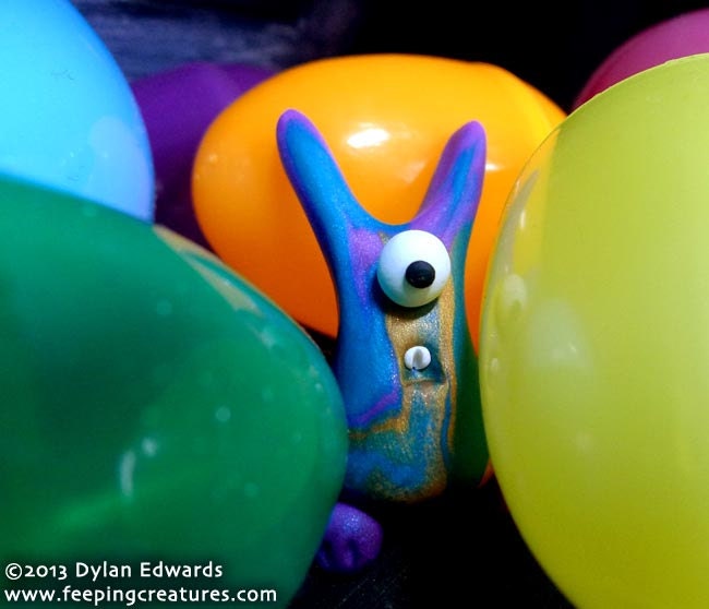 Cyclops Bunny Rabbit Monster - Feeping Creatures monster figurine