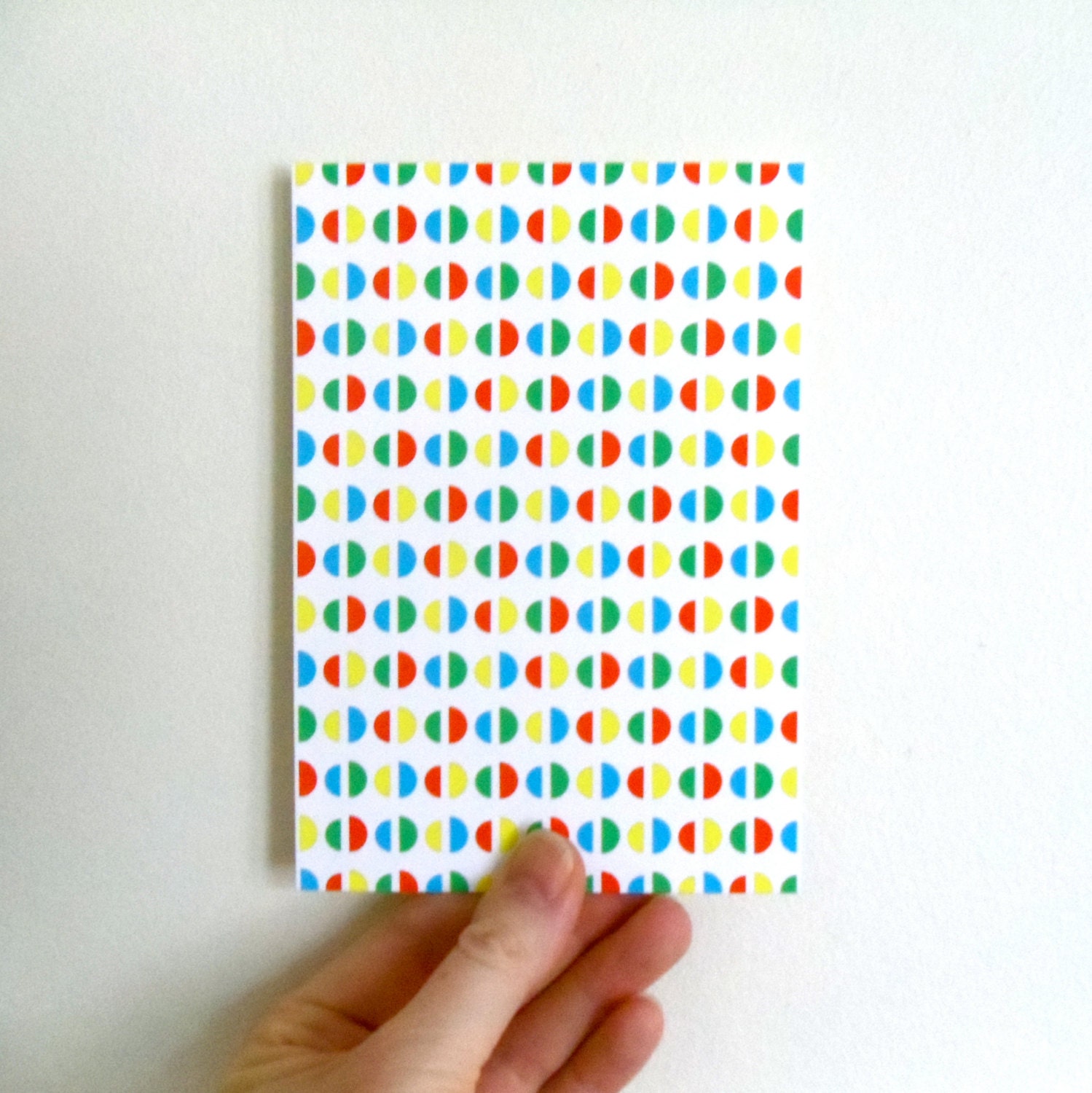 Semi-Dots Postcard
