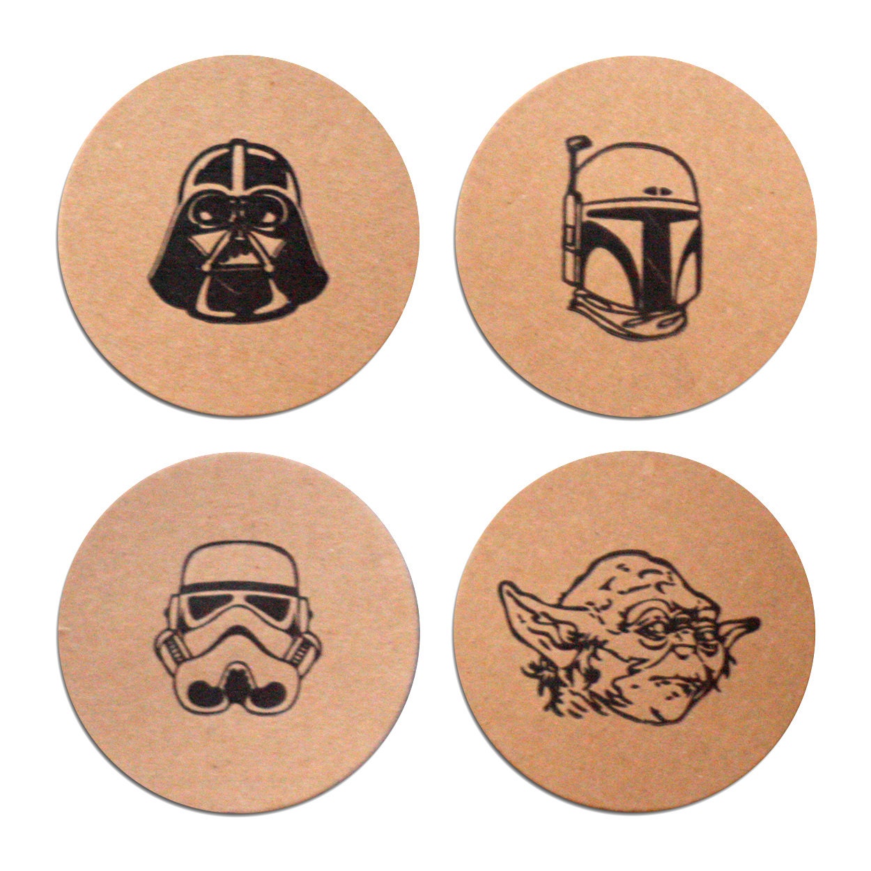 STAR WARS Beverage Coaster - set of 8