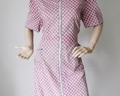 Cute Vintage 1930s 40s Novelty House Dress XXL XL Plus