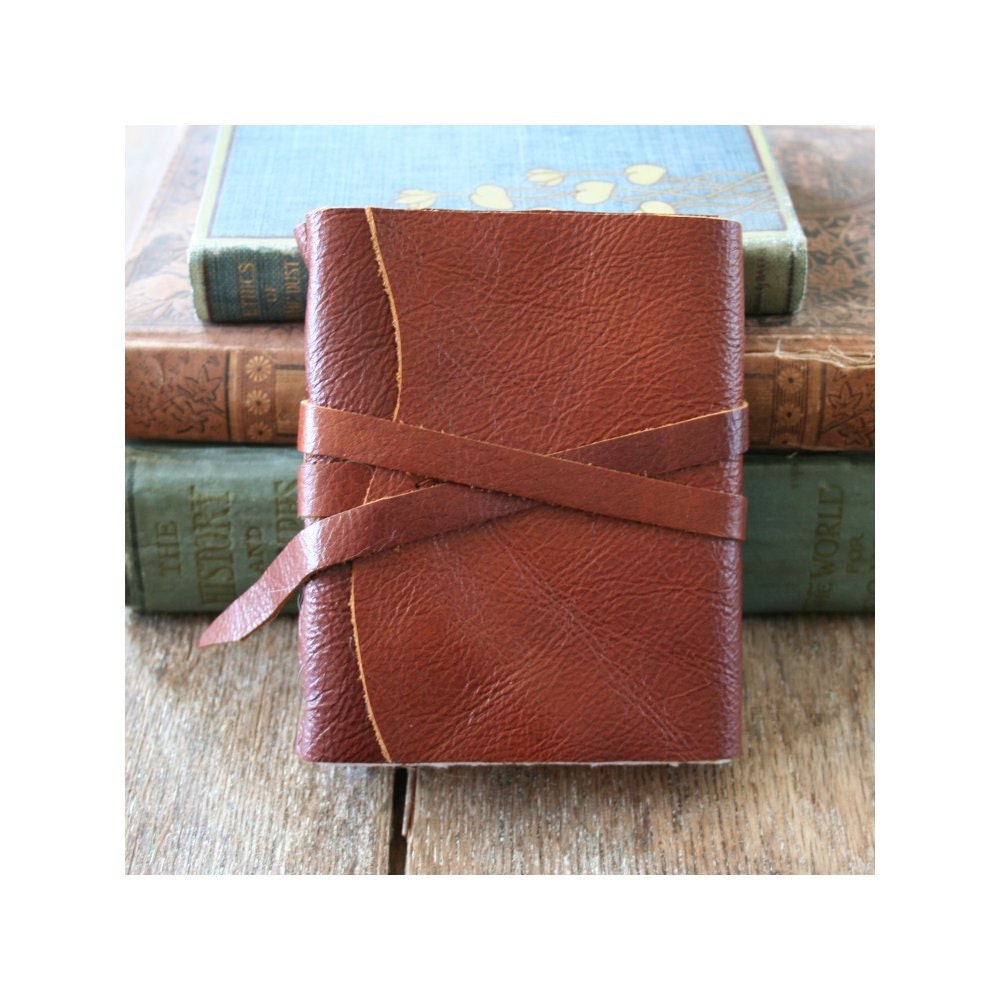 Leather Journal . "To be nobody but yourself..."  -e.e. cummings quote . handbound handmade . copper brown  (320 pgs)