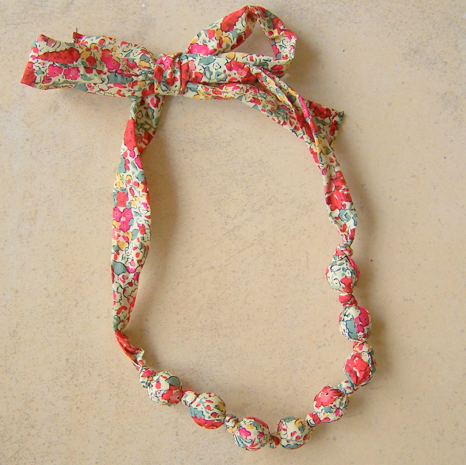 Custom Made - Necklace - Liberty of London Print