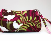 Sweet Pea Zip and Go Wristlet / Birds
