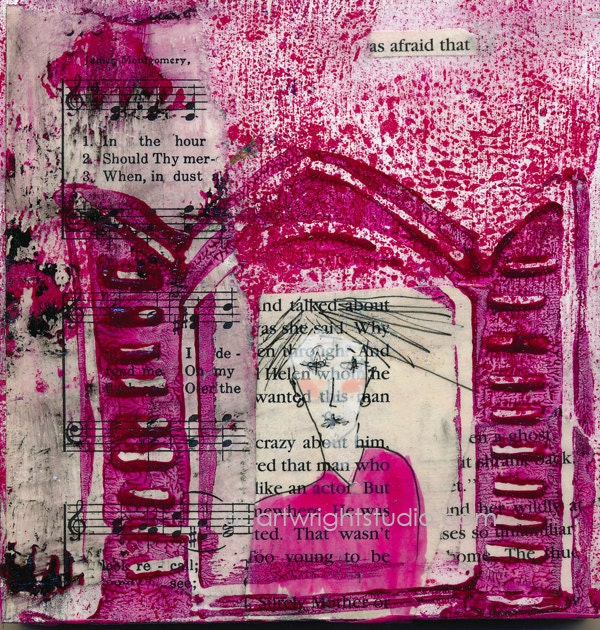 crazy about him.. original painting