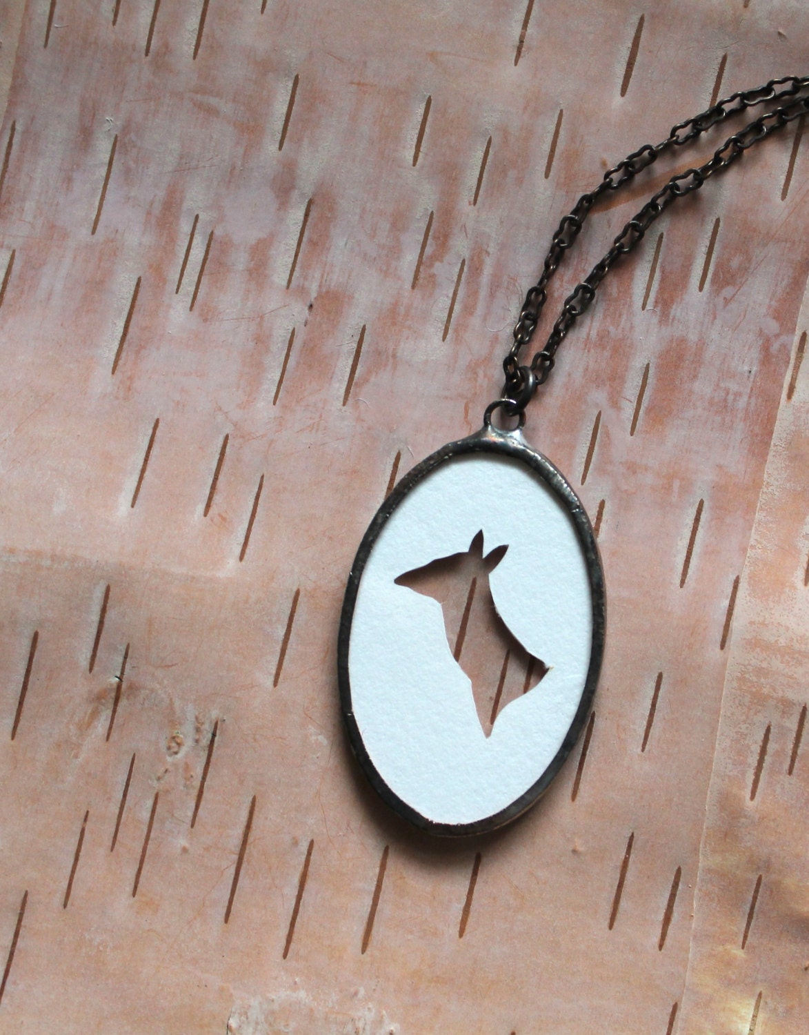 Deer Silhouette Necklace