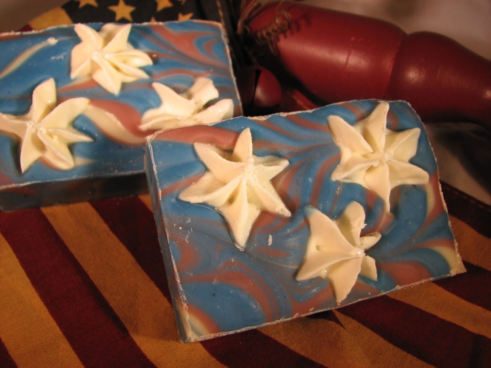 Hot Apple Pie on the 4th of July Artisan Soap - Limited Edition