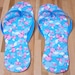 Fun Flip-Flops made with flying piggy duct tape