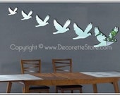 Mirror Wall Decals - Flock of Birds