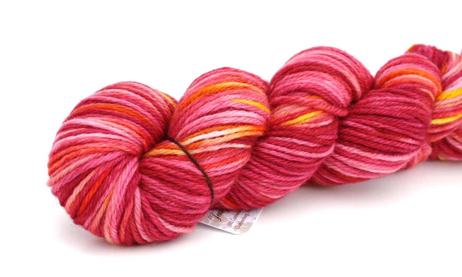 Mira--hand dyed DK weight yarn, BFL (246yds/100gm)