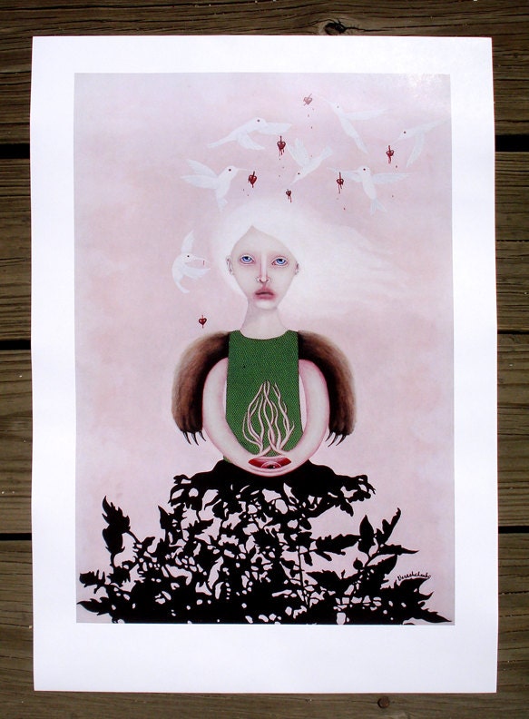 Pieces of heart poster