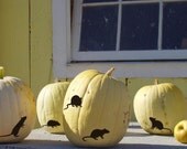 Halloween Decor Mice Decal decorations removable Vinyl sticker set
