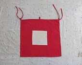 vintage c. 1940s nautical naval signal flag
