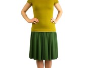 Boatneck Short Sleeve Merino Top, Any Size, Many Colors - Molly