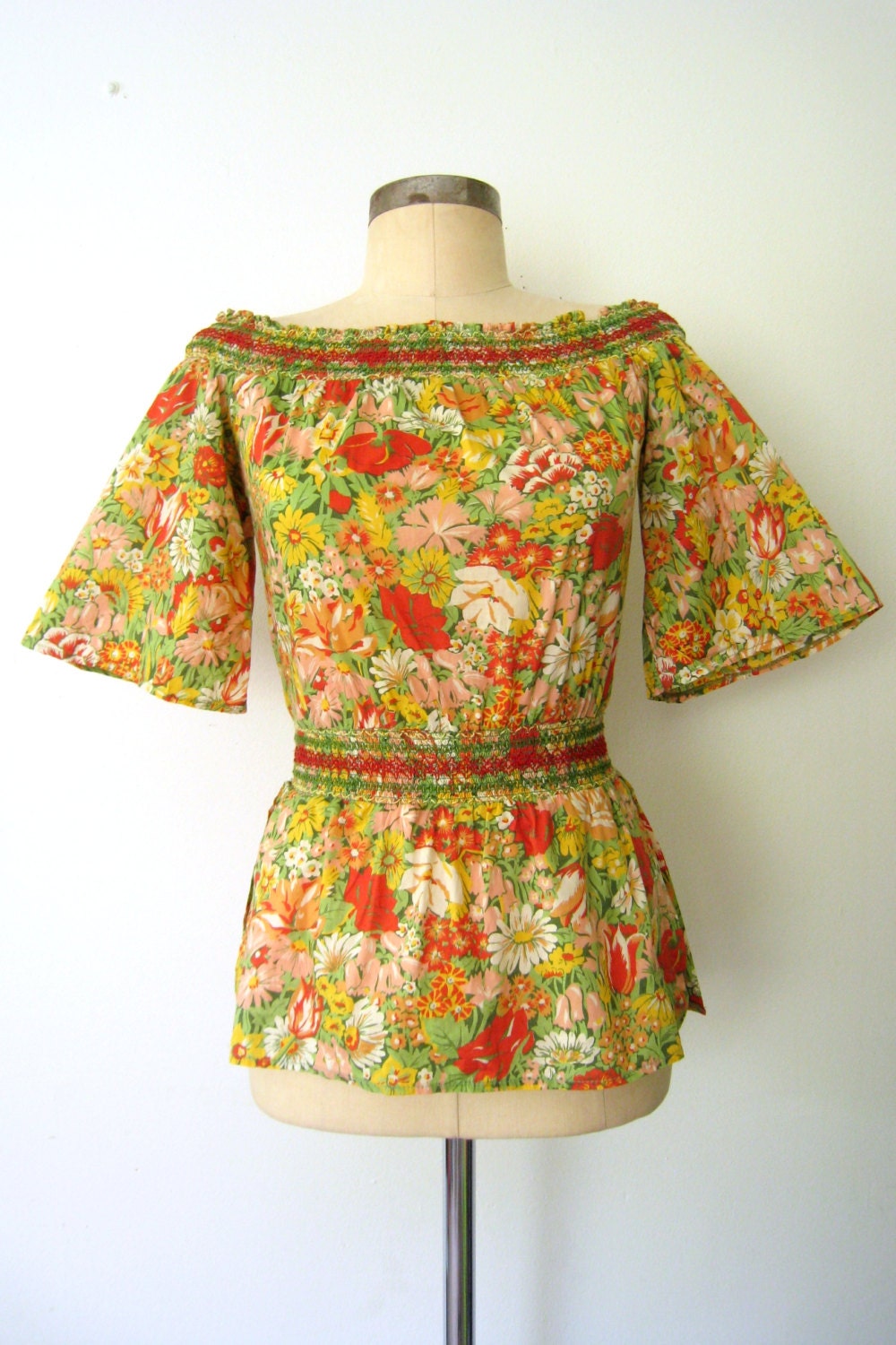 Floral Blouse // Liberty Of London Blouse // Off Shoulder Blouse