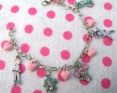 Sailor Moon Outer Scout Charm Bracelet