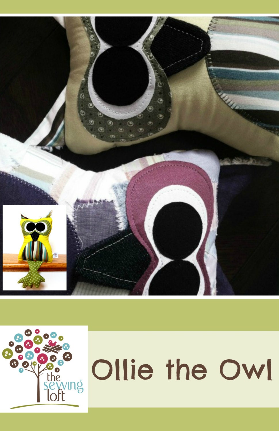 Ollie the Owl Pattern -PDF File