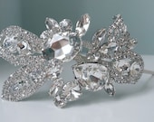 SALE Winnie-deco glamour crystal headpiece-made to order
