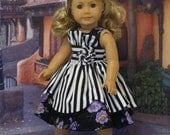 Paris Pansy - Petal style dress and shawl for American Girl