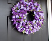 Spring Wreath- Front Door Wreath- Spring Decor- Spring Wreath for Door