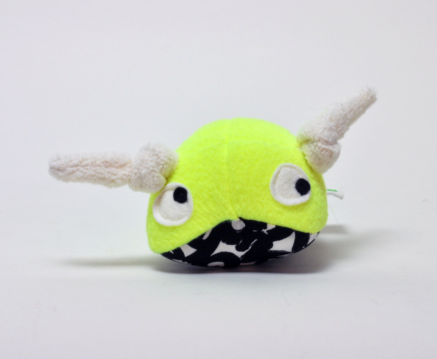 Leon Neon Slug Plush w/ Marimekko Fabric