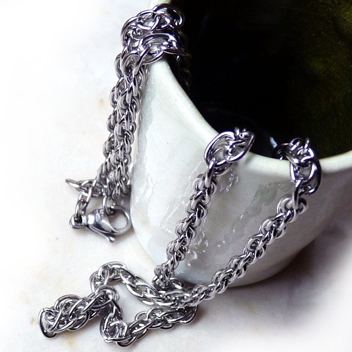 20" Stainless Steel Chain - More Sizes and Styles Available
