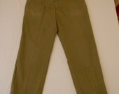Vintage BOY SCOUTS uniform pants Union Made USA mens 1950's