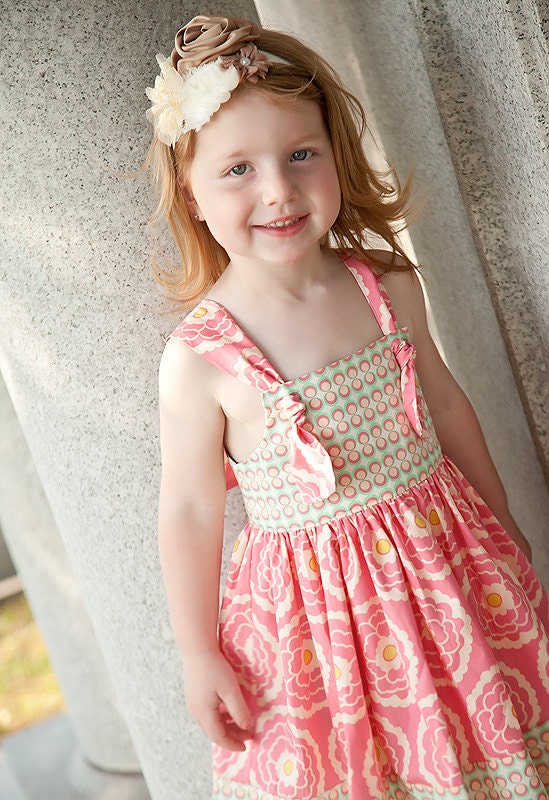 KNOT dress/ NORA knot dress/ SUMMER dress/ 12 mo - 5t