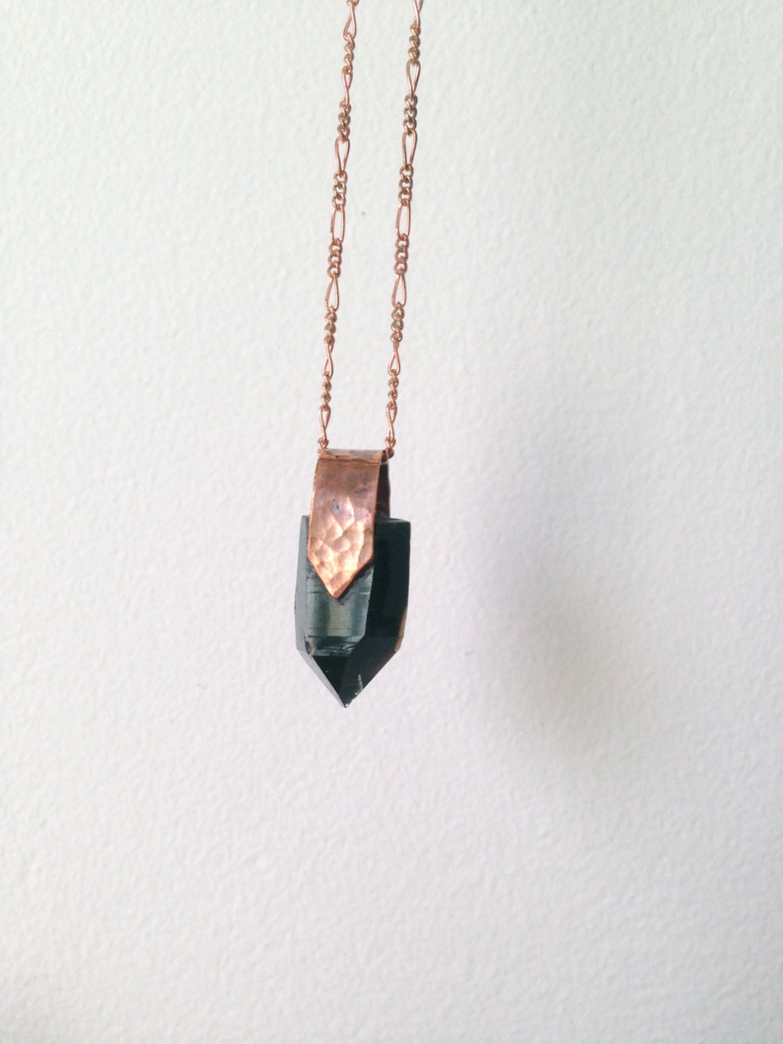 Clutched Crystal Pendant