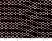 COCOA Brown Mini Dot Pin Dot Polka Dots Cotton Fabric by Santee Print Works - 1Yard