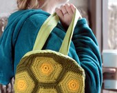 Crocheted Accessory: Fun Crocheted Turtleshell Bag