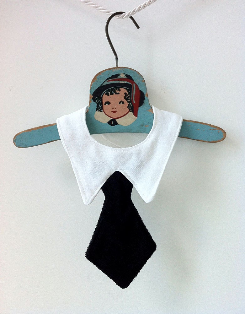 Baby Boy Drool Dribble Bib - Necktie