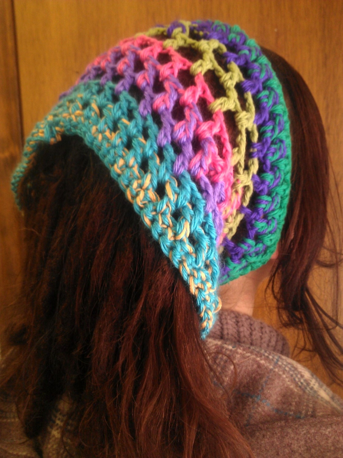 Cosmic crochet Dread Wrap